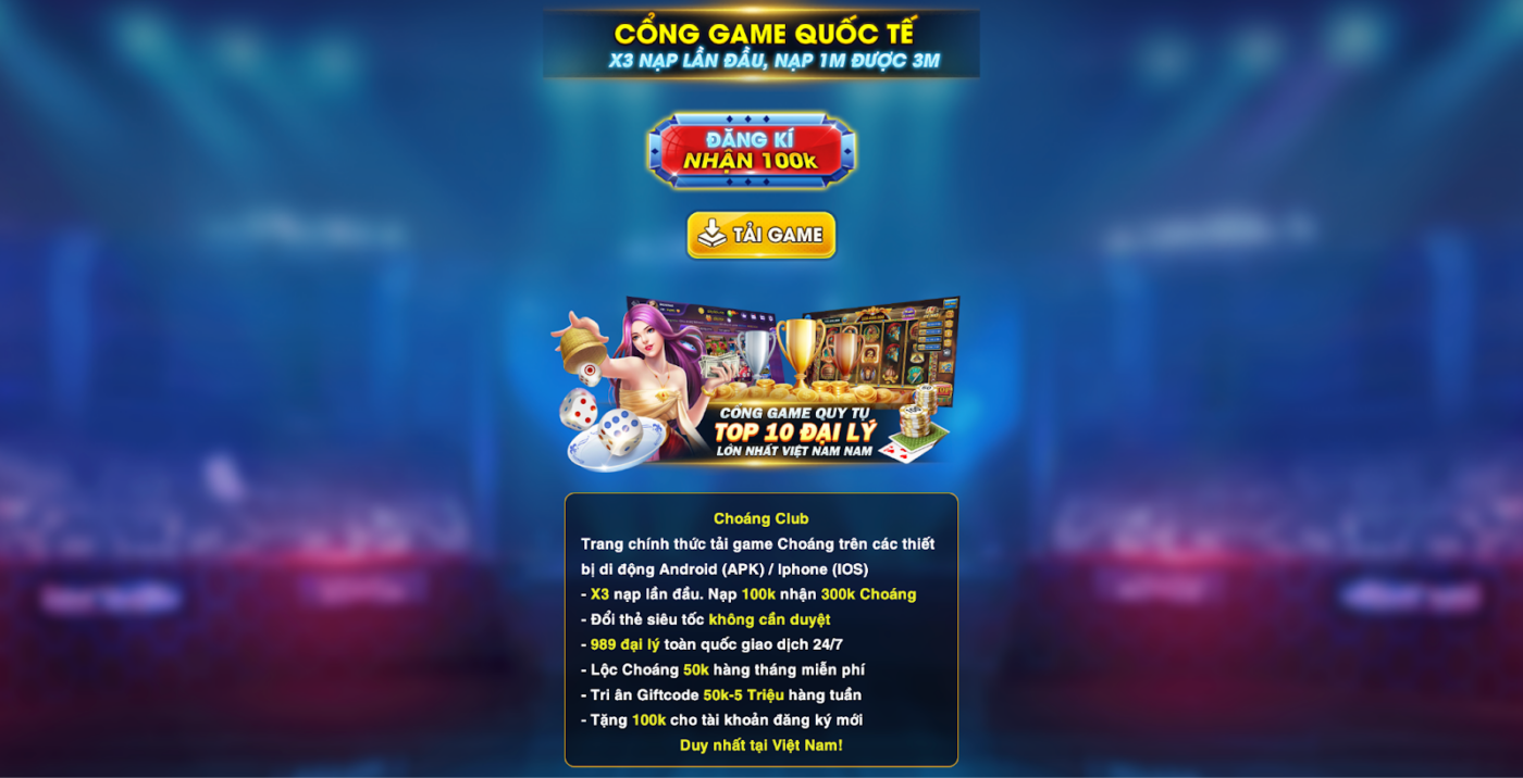 Giới thiệu nhà cái Choáng Club