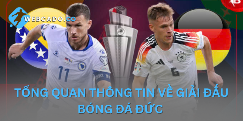 Giới thiệu tổng quan về giải đấu bóng đá Đức tại Webcado